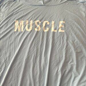 Chic blue Muscle Tee for Women